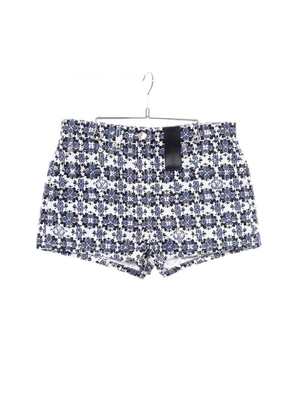 Louis Vuitton Flower Short Denim Pants #340037L58B